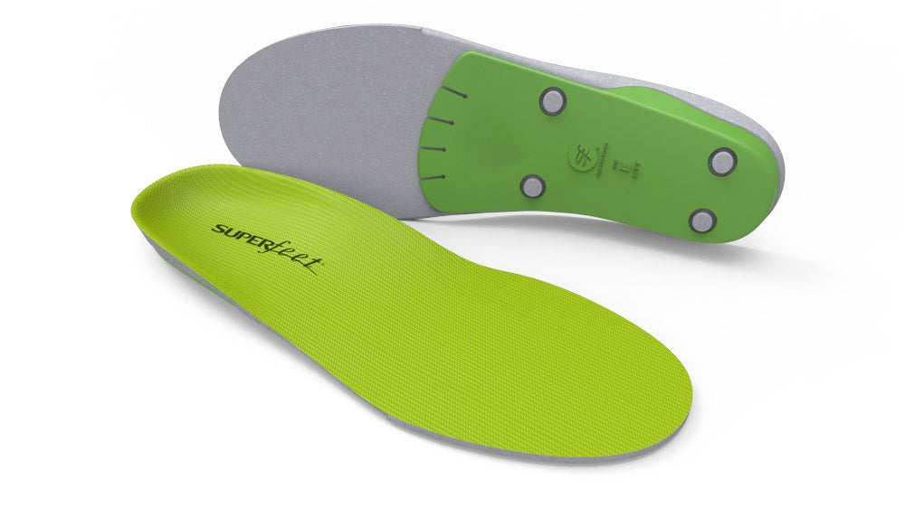 Superfeet Support High Arch Insoles - All Purpose - Green