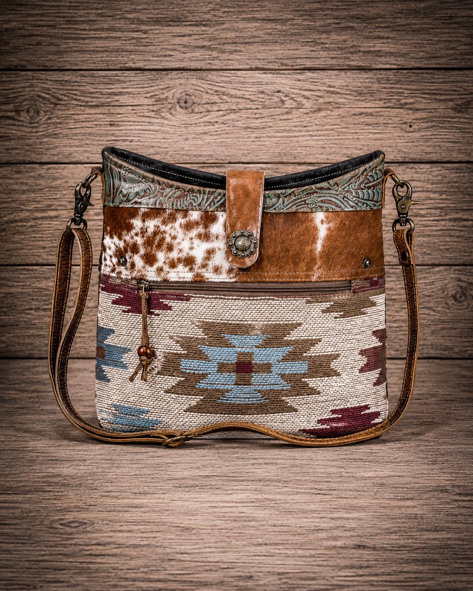 Placid Beige Crossbody Bag by Myra Bag