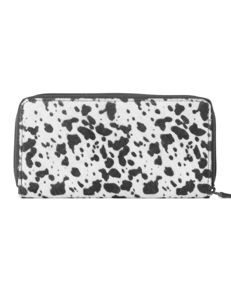 Propel Hair-On Leather Wallet by Myra Bag
