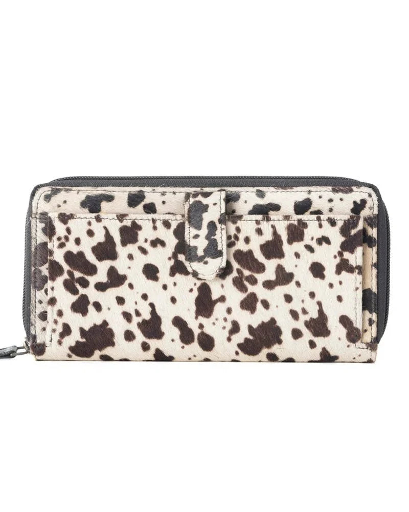 Propel Hair-On Leather Wallet by Myra Bag