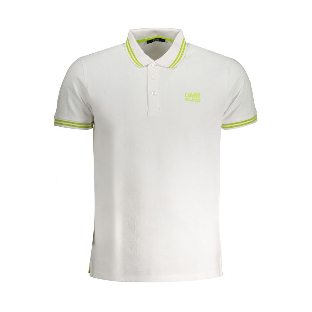 Cavalli Class Cotton Men Polo Men's Shirt