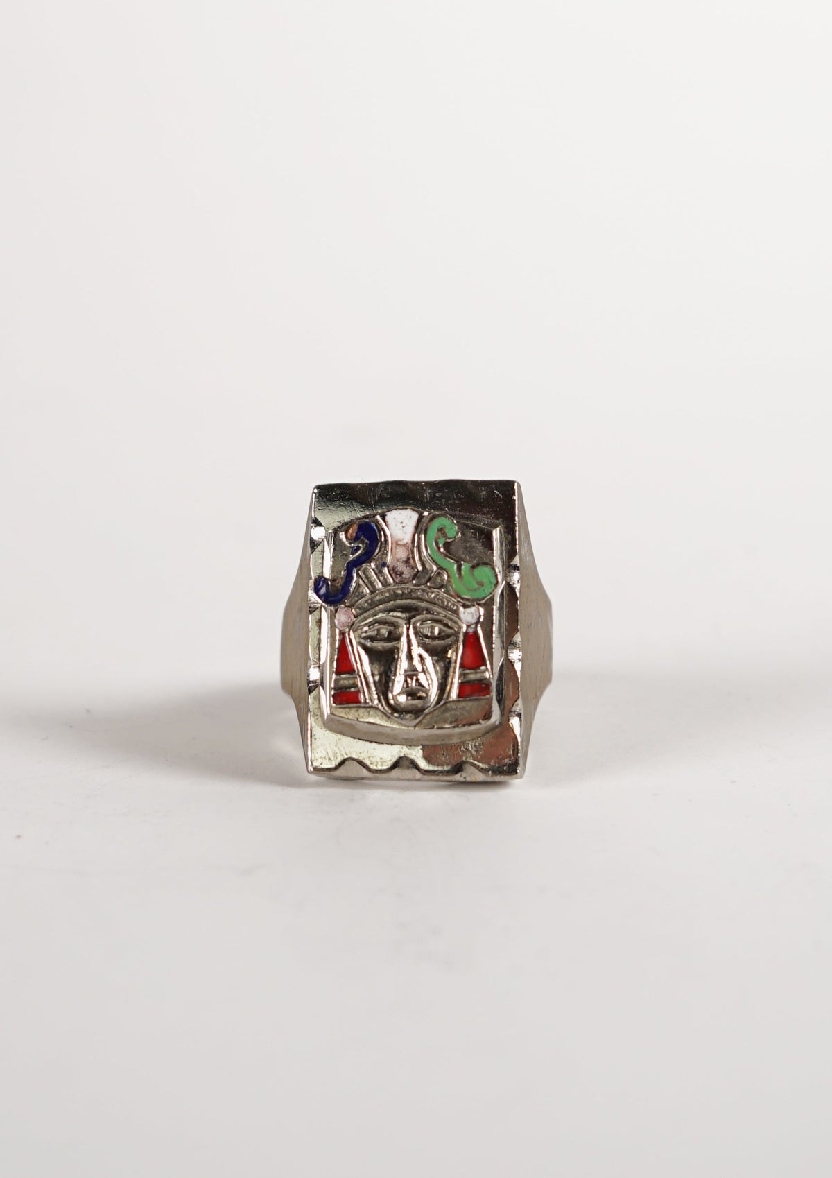 Mexican Biker Ring / Face