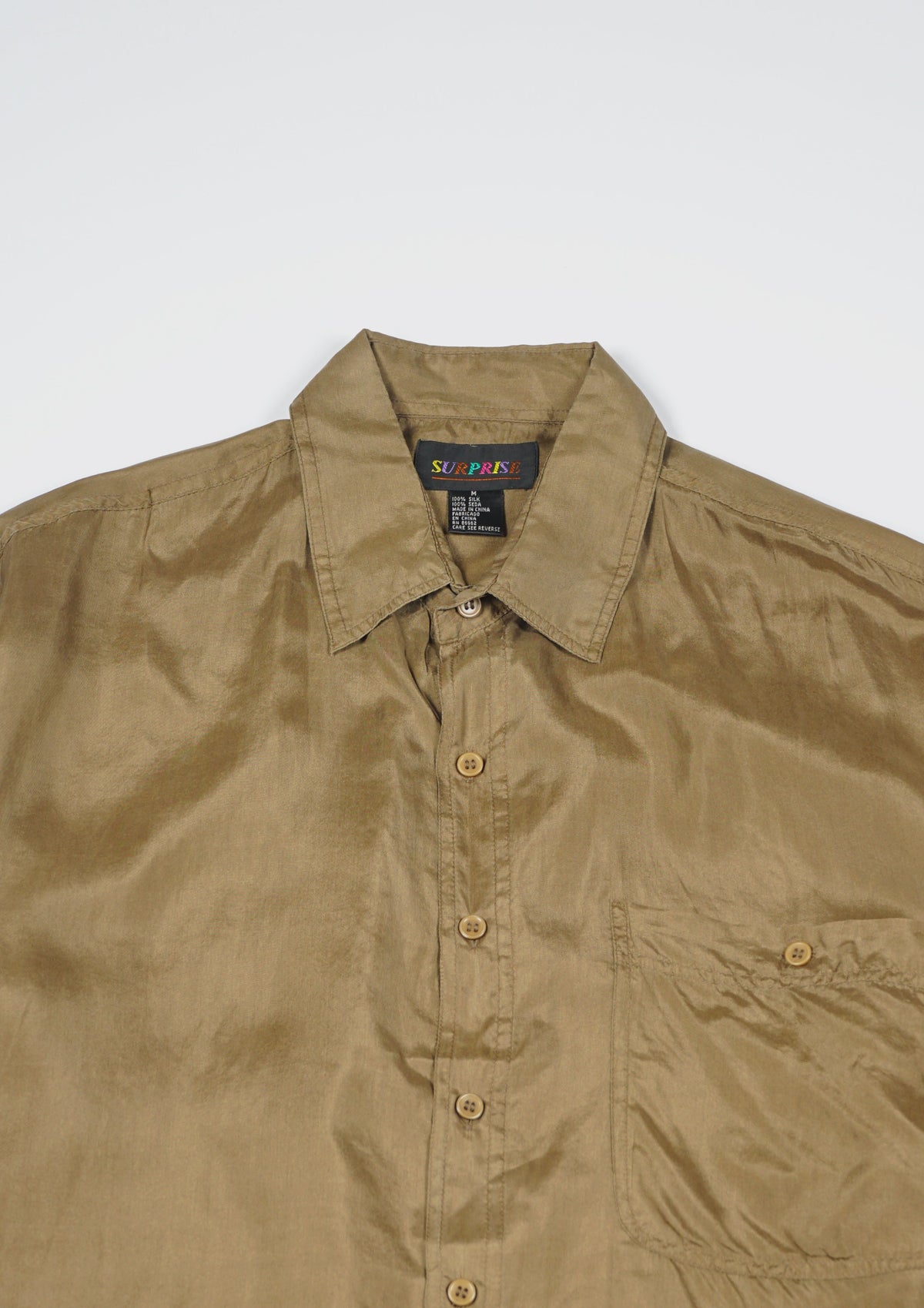 Silk Shirt Short Sleeve / Basic