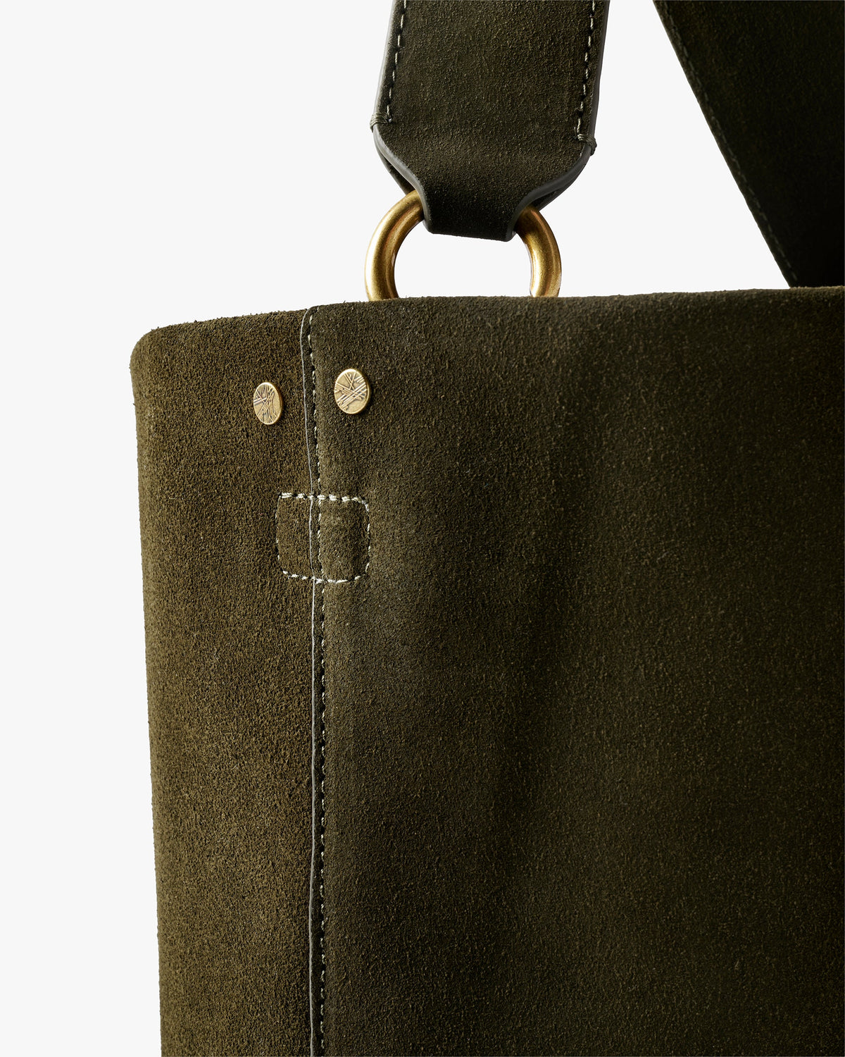 SABINE BUCKET BAG - Olive
