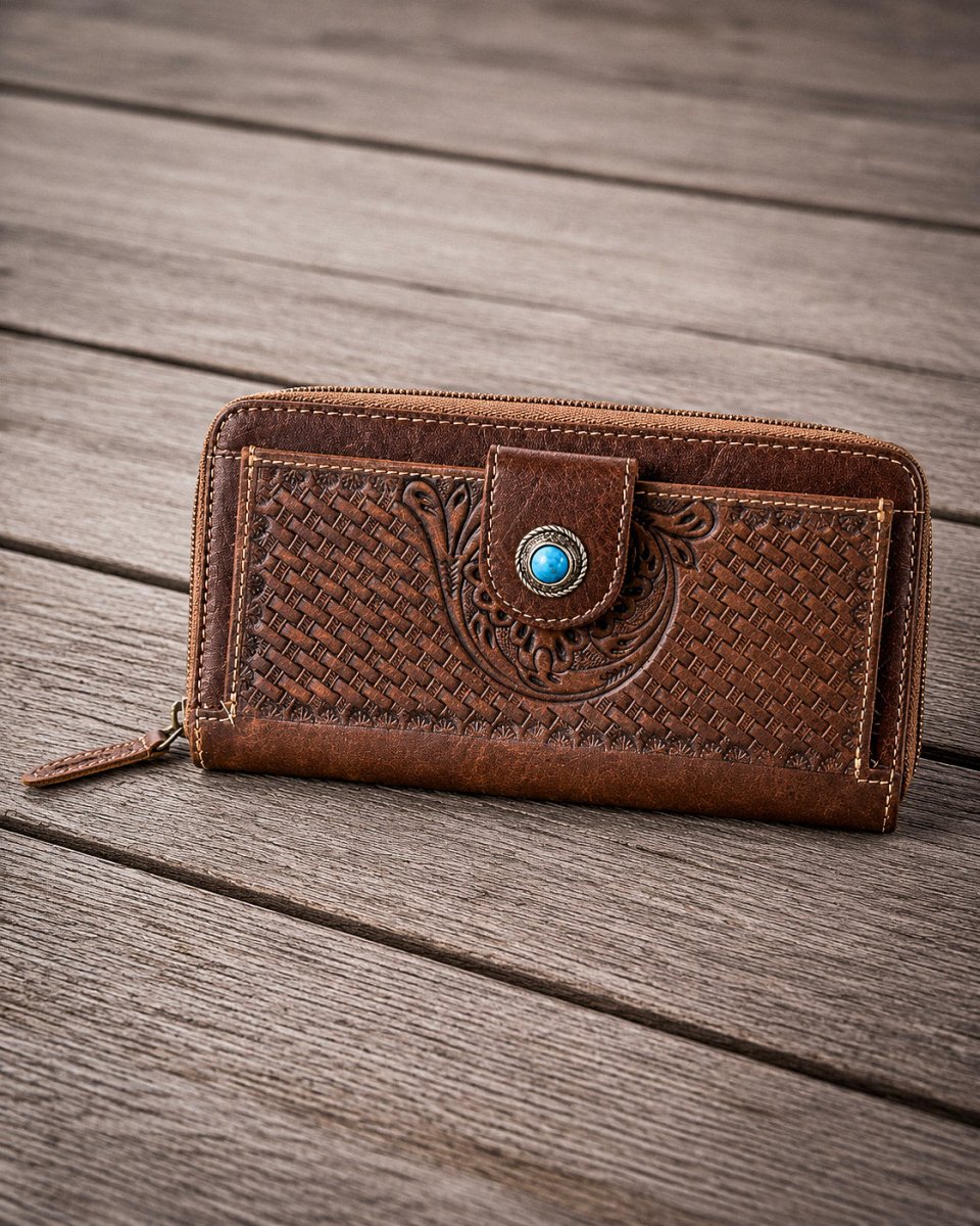 Seggregator Leather Wallet by Myra Bag