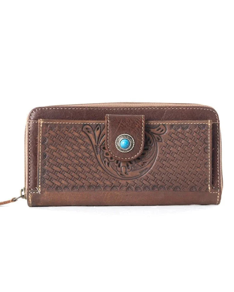 Seggregator Leather Wallet by Myra Bag