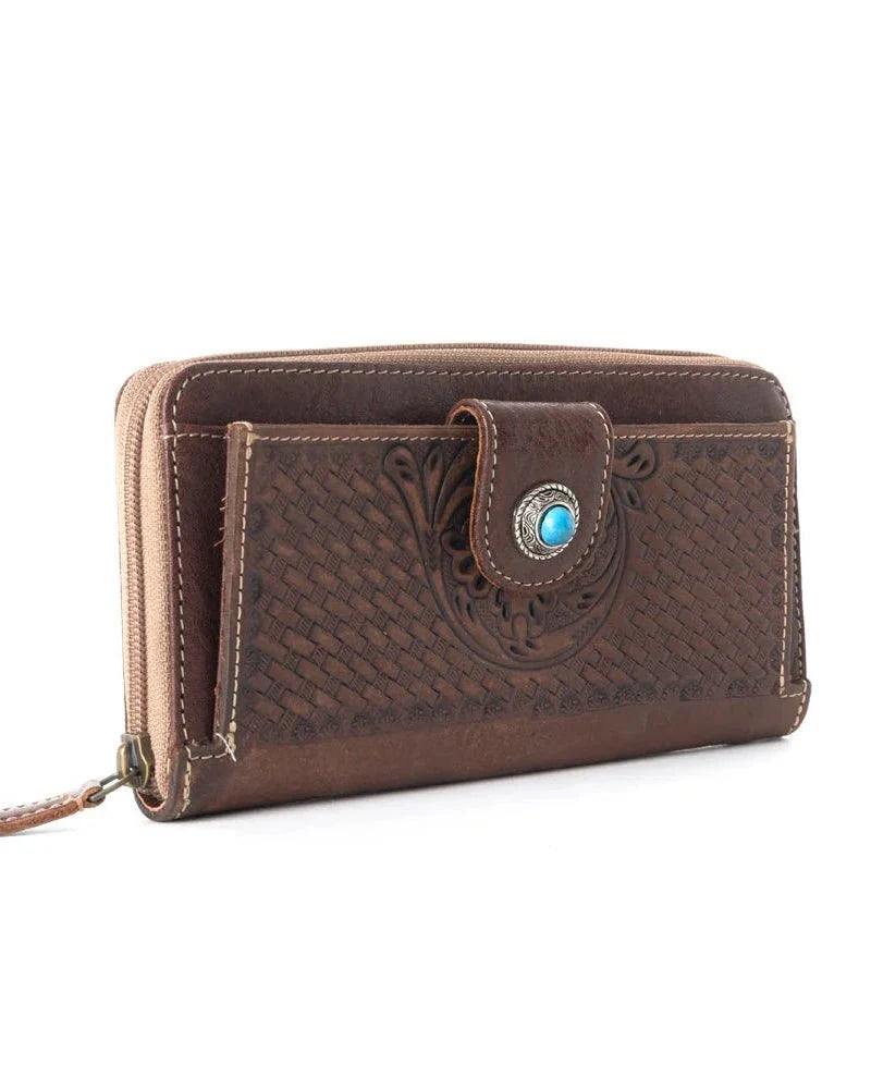 Seggregator Leather Wallet by Myra Bag