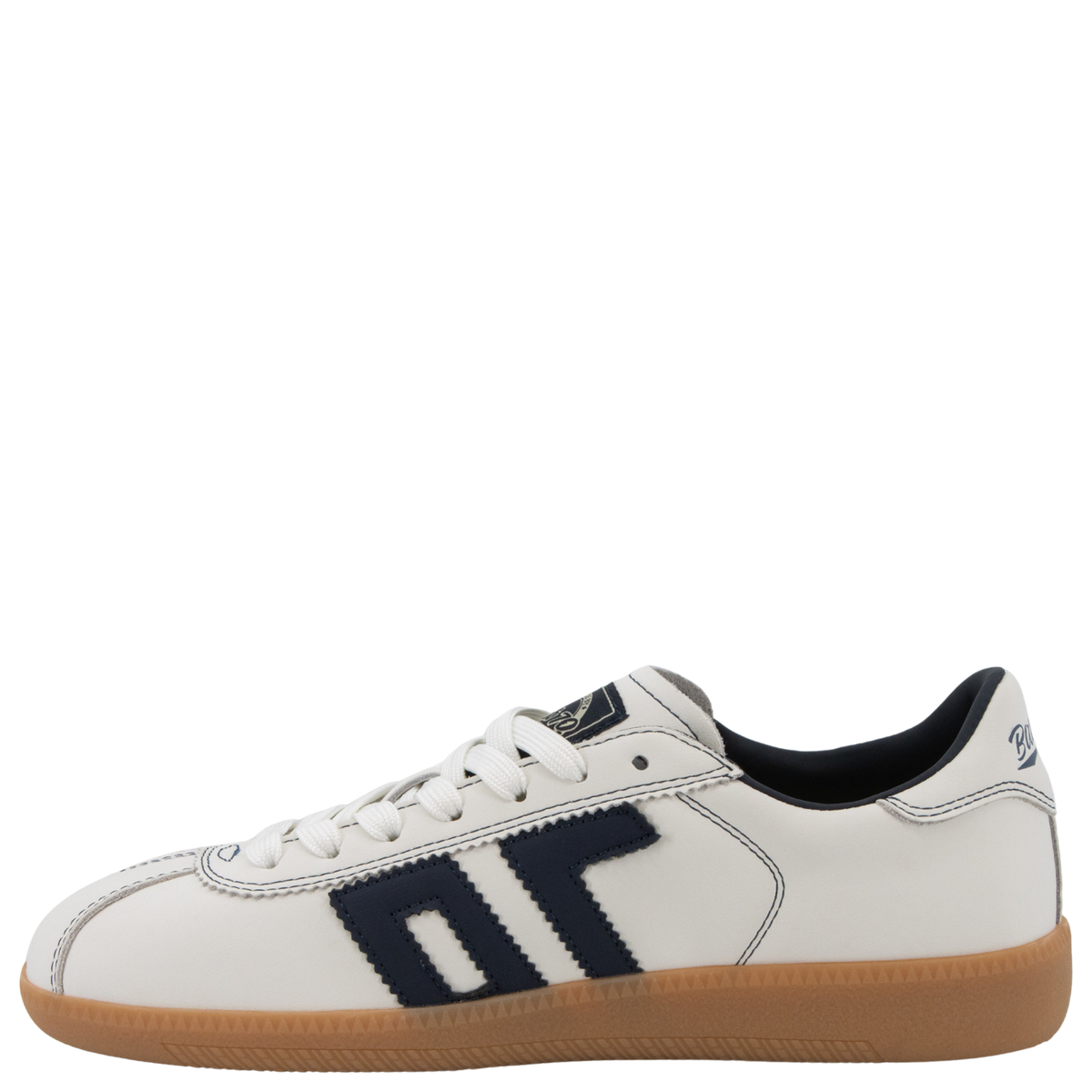 SHELLY in WHITE NAVY Sneakers