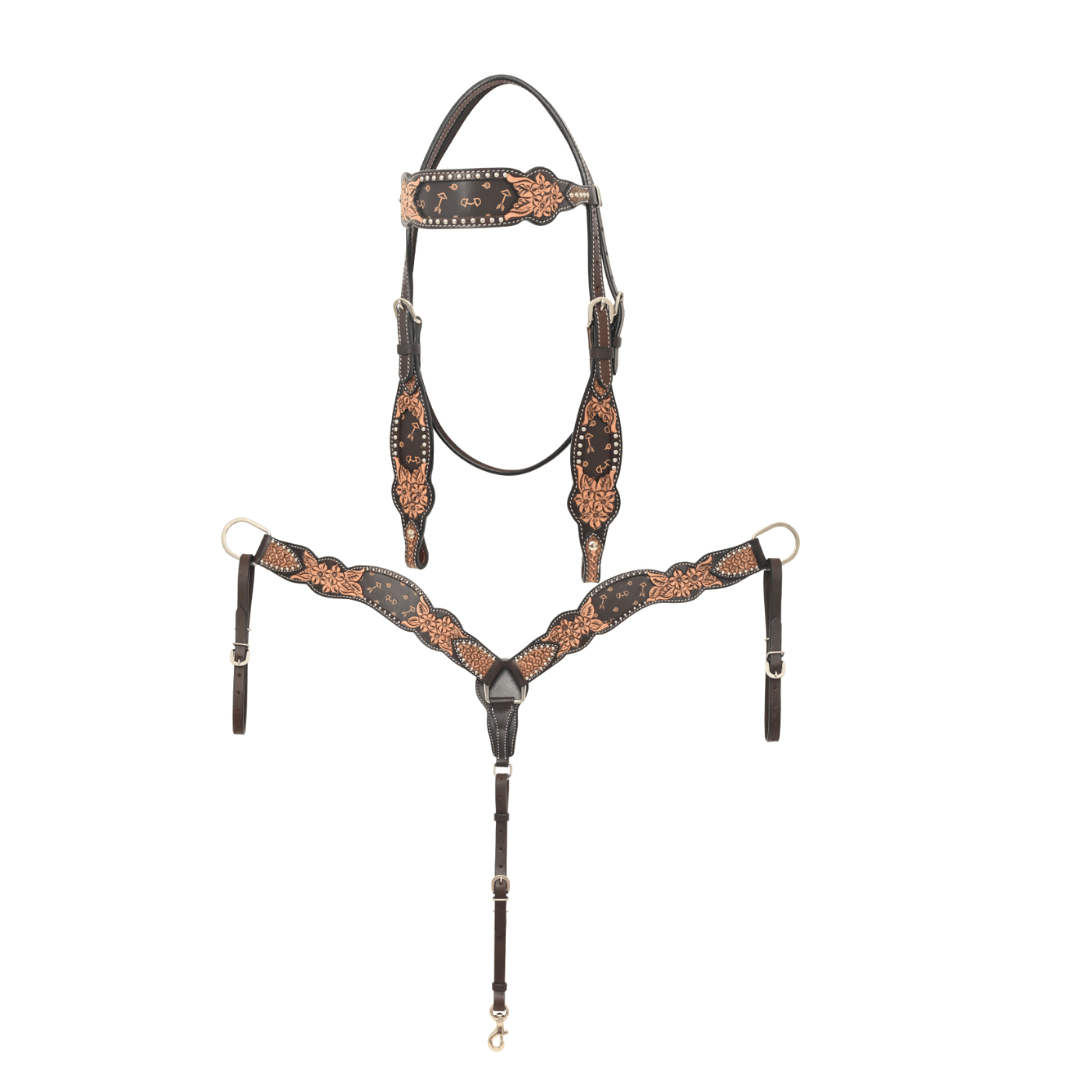 Signature Western Breast Collar and Headstall - Pieces Sold Separate