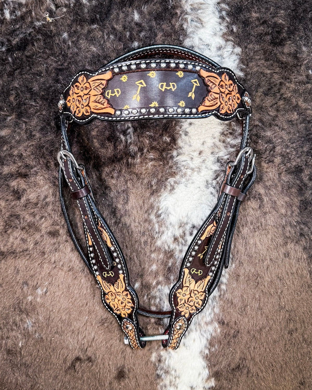 Signature Western Breast Collar and Headstall - Pieces Sold Separate