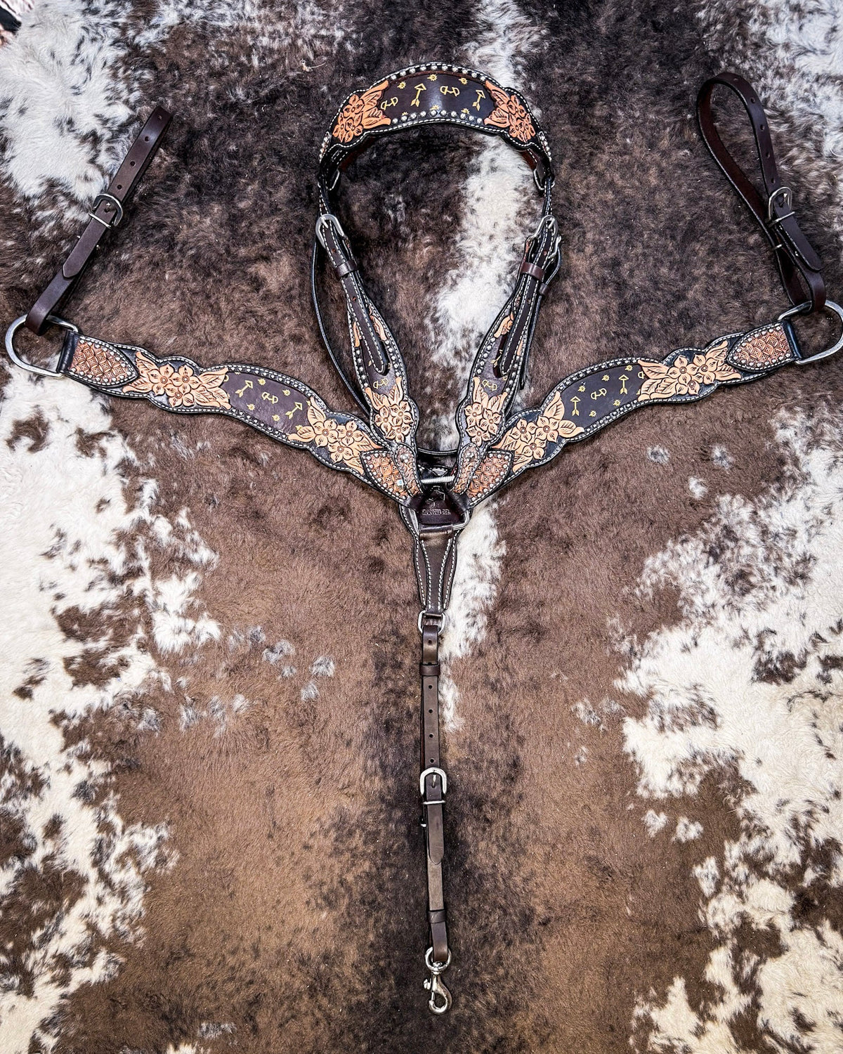 Signature Western Breast Collar and Headstall - Pieces Sold Separate