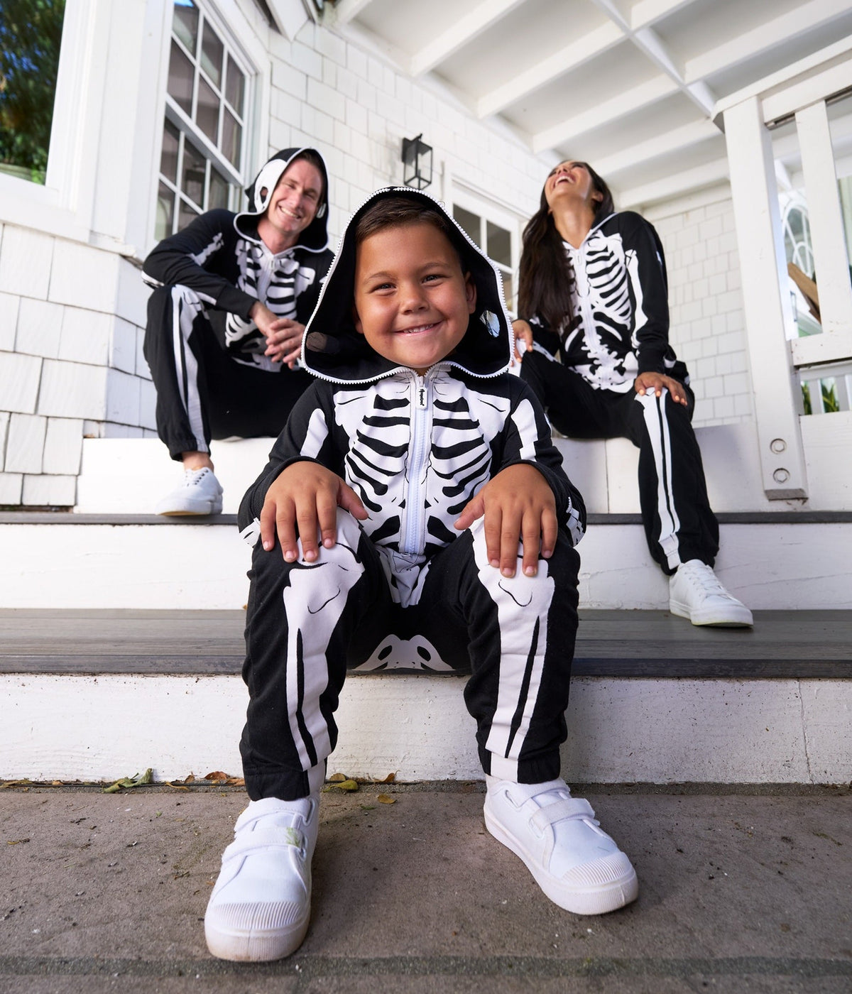 Matching Skeleton Family Costumes