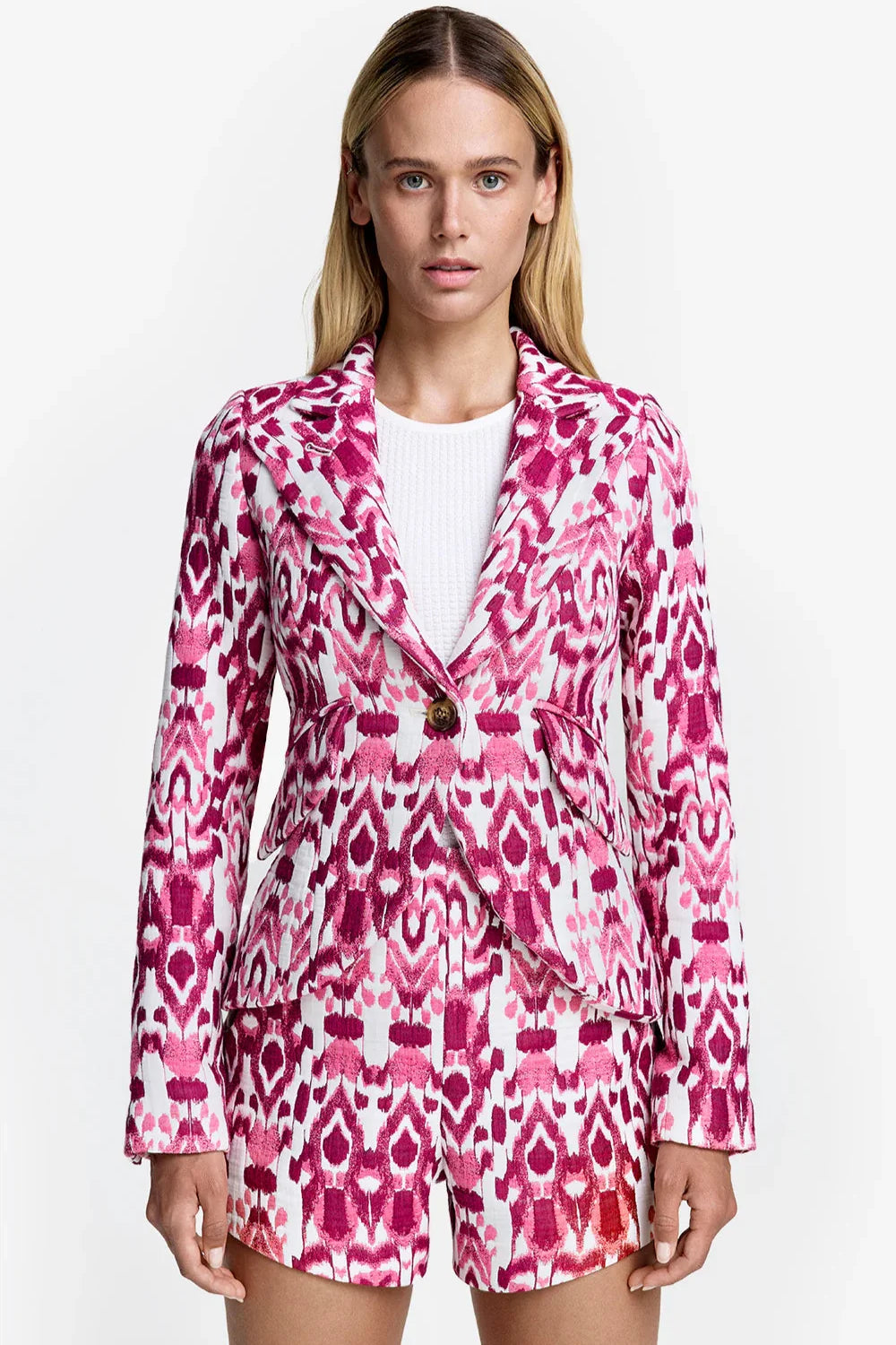 Smythe One Button Blazer