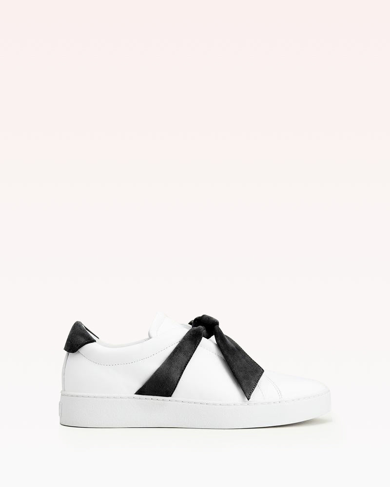 Clarita Sneaker Suede Black & White