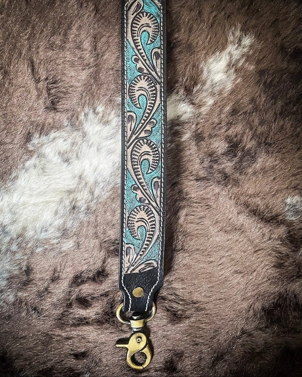 Snowy Turquoise Strap by Myra Bag