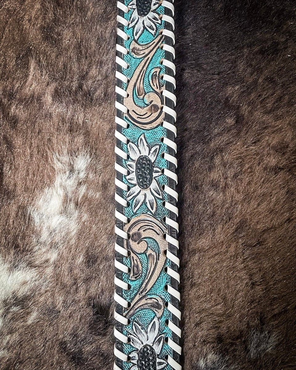 Snowy Turquoise Strap by Myra Bag