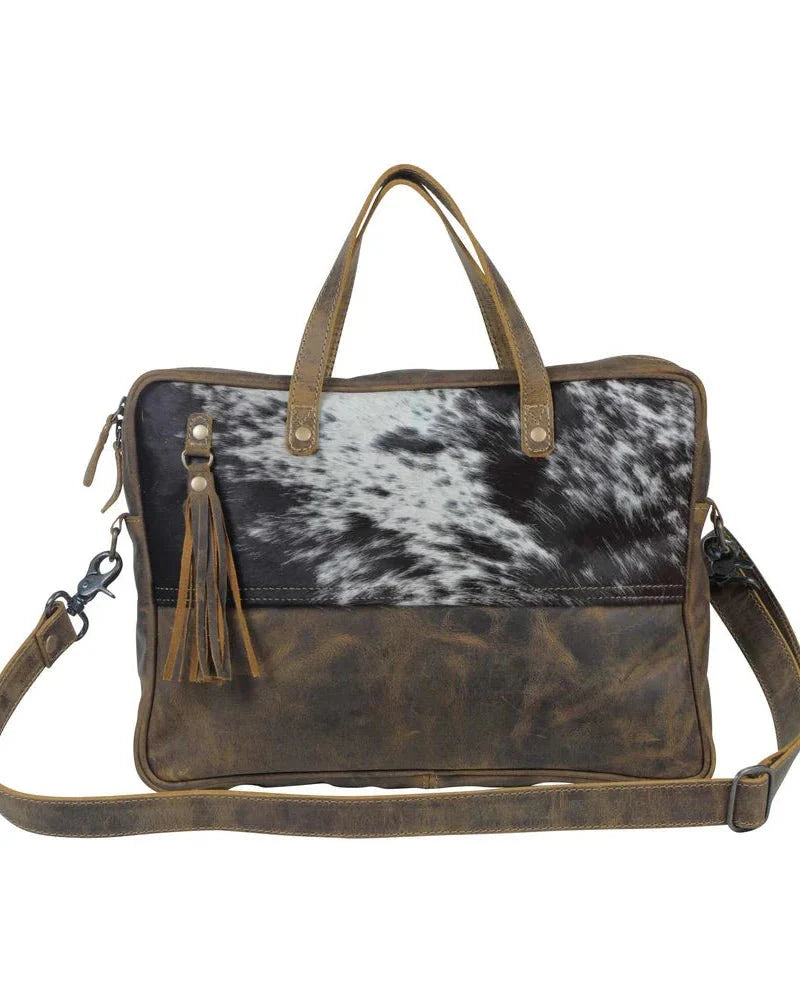Somber Hues Laptop Bag by Myra Bag