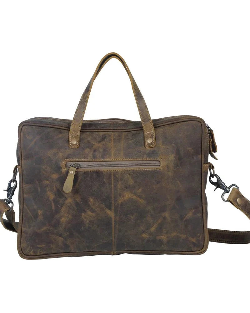 Somber Hues Laptop Bag by Myra Bag