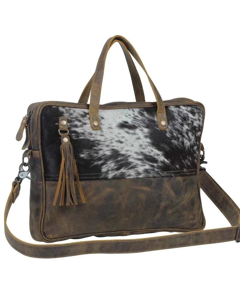 Somber Hues Laptop Bag by Myra Bag
