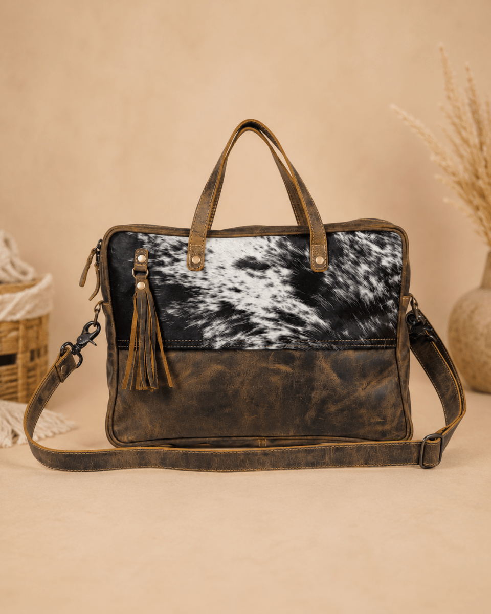 Somber Hues Laptop Bag by Myra Bag