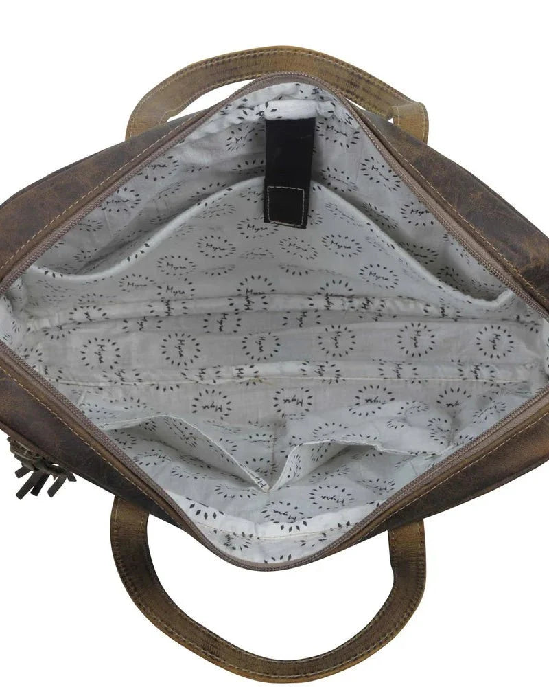 Somber Hues Laptop Bag by Myra Bag
