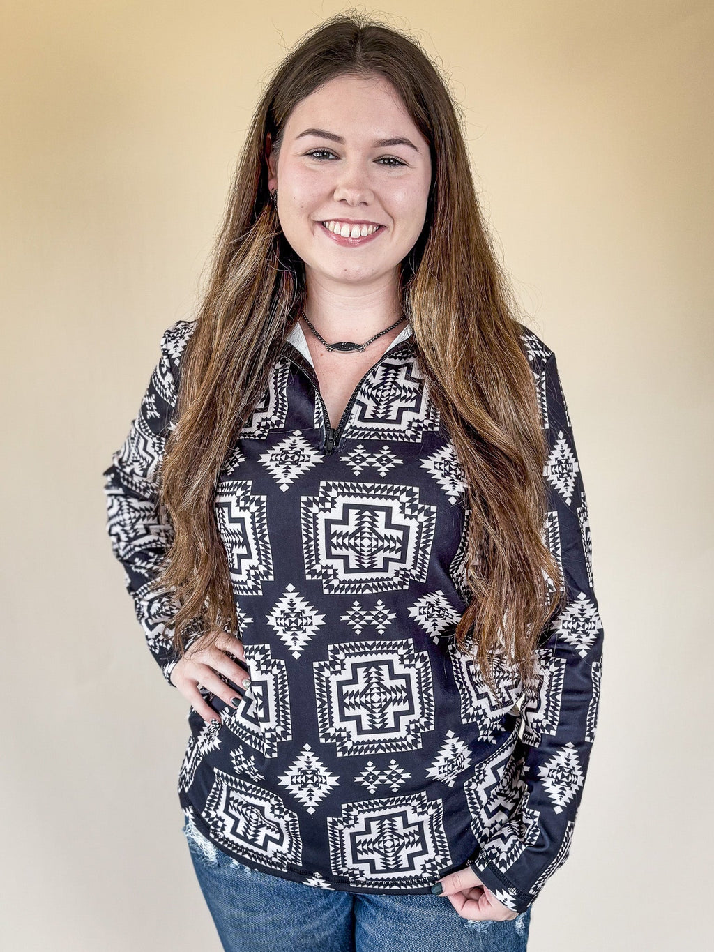 Down In The Hills Fitted Pullover by Sterling Kreek