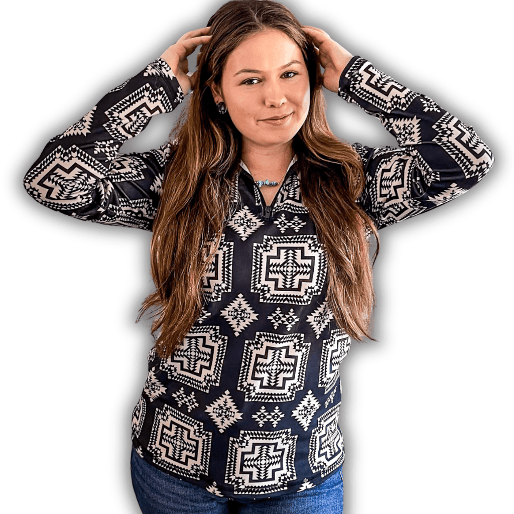 Down In The Hills Fitted Pullover by Sterling Kreek