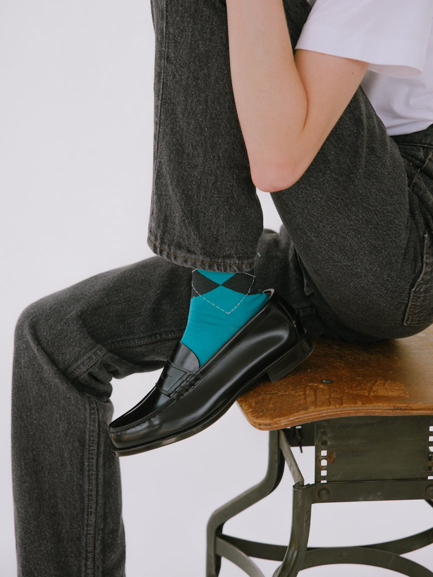 Argyle Socks / Green