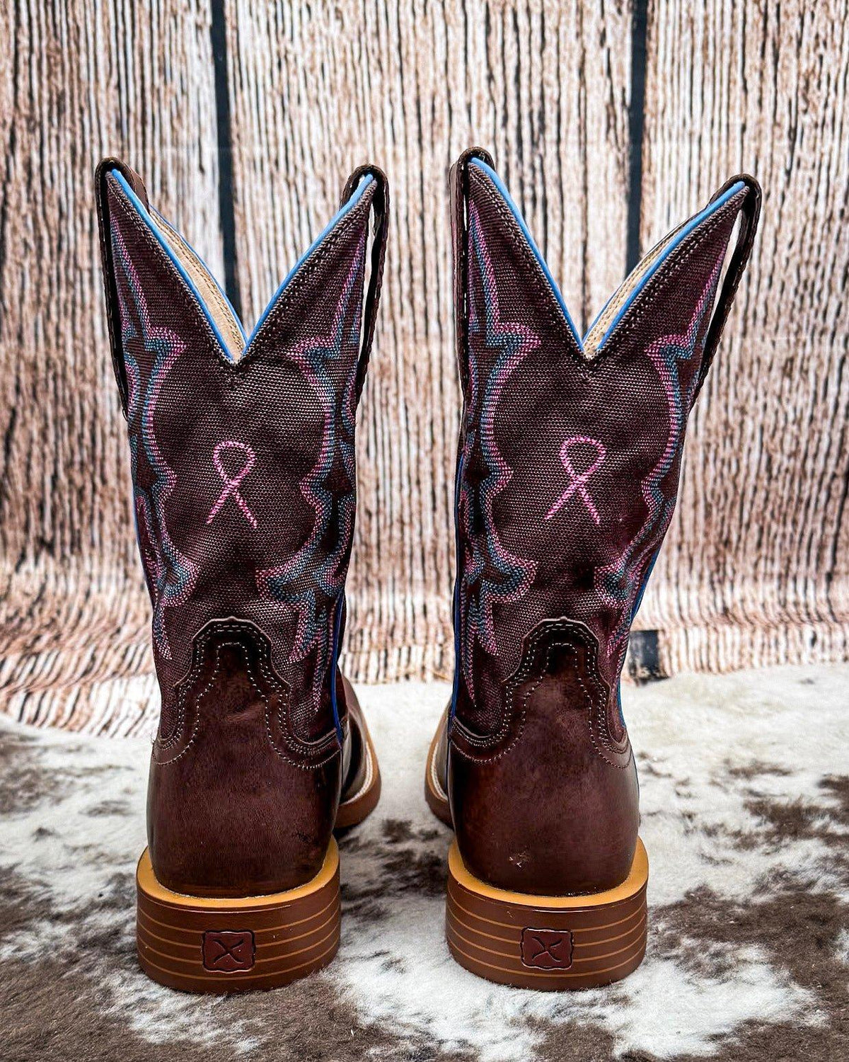 Taffy Twisted X Women's 11" Tech X Boot - Chocolate Truffle and Dark Brown