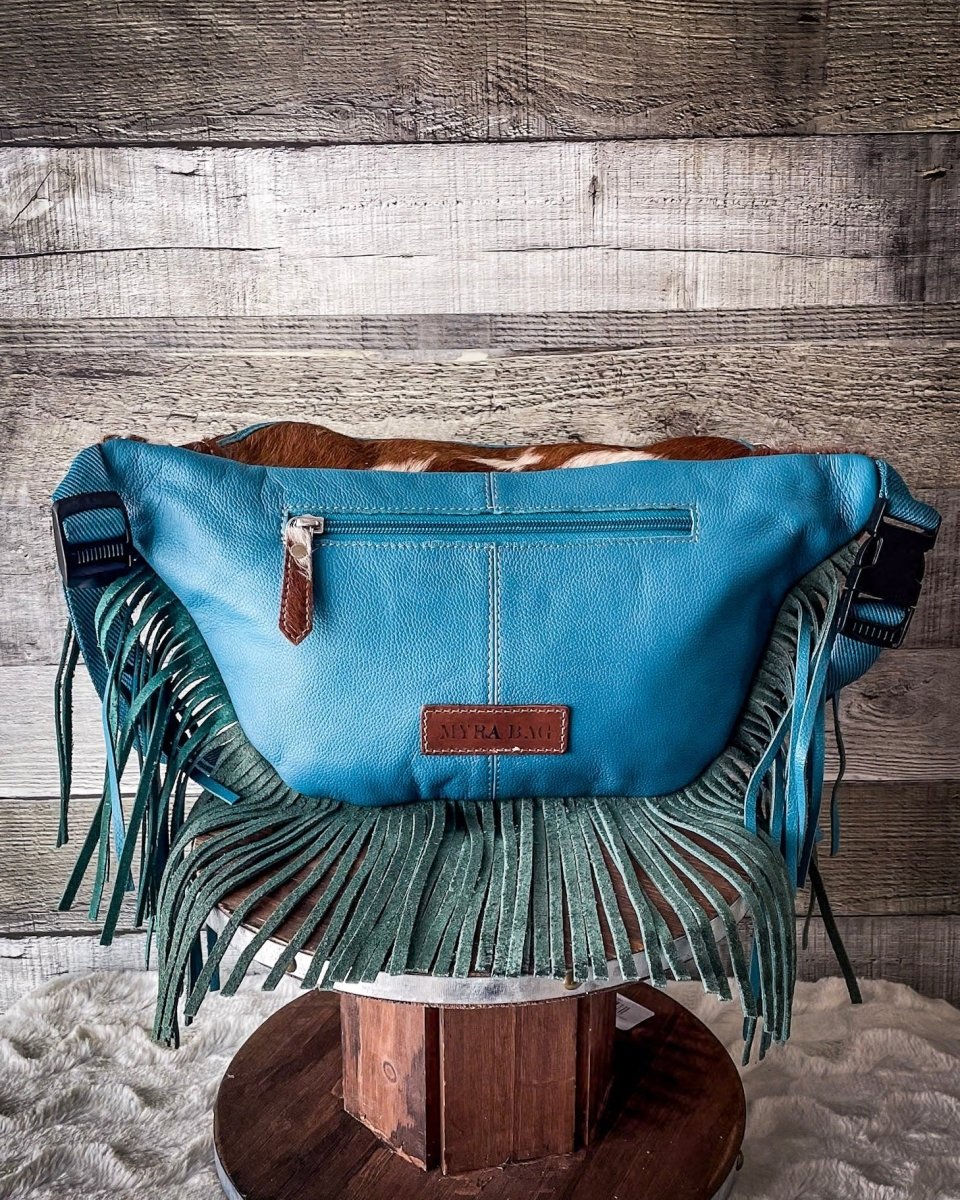 Tonga Ridge Fanny Pack Bag in Blue by Myra Bag