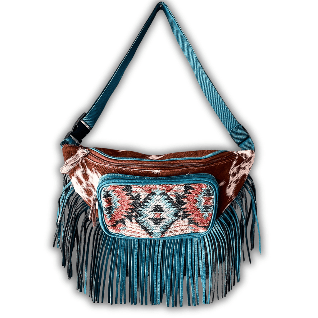 Tonga Ridge Fanny Pack Bag in Blue by Myra Bag