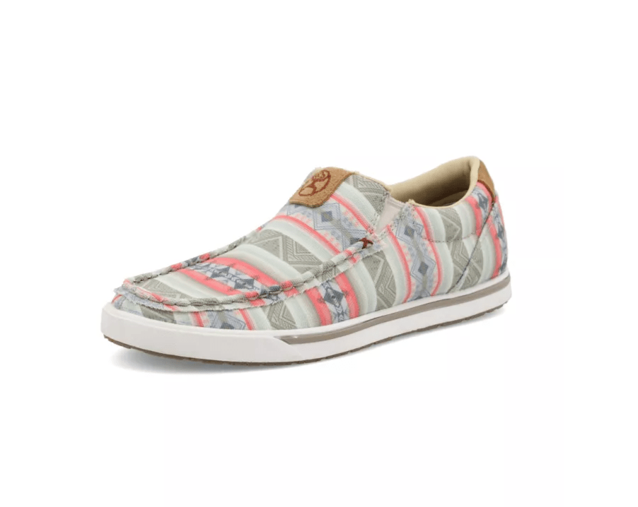 Twisted X Hooey Slip-On Loper - Pink Multi