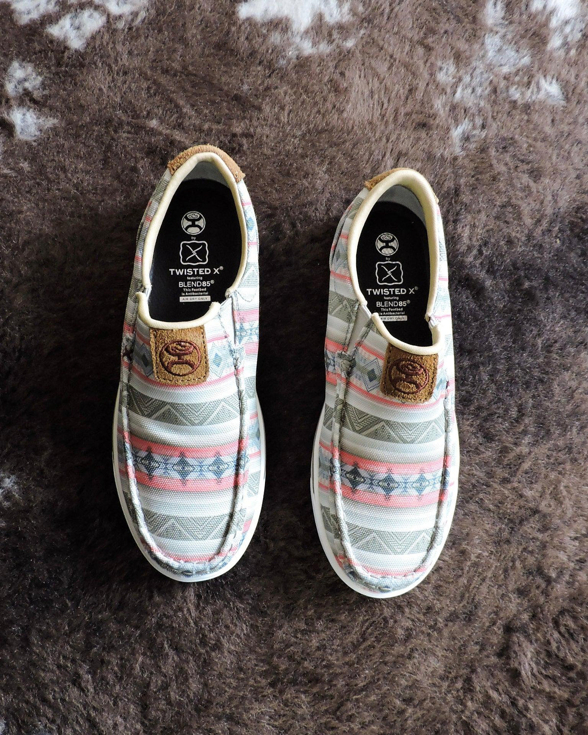 Twisted X Hooey Slip-On Loper - Pink Multi