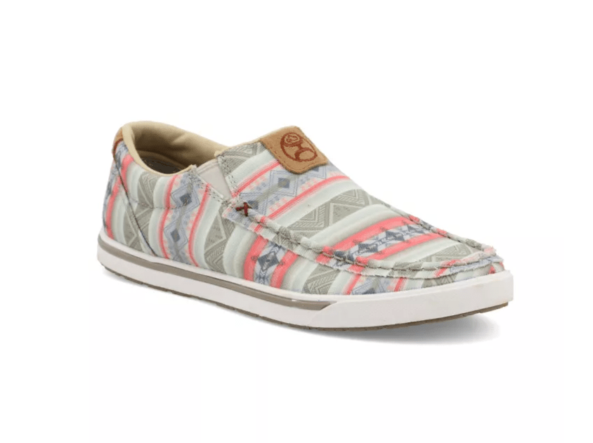 Twisted X Hooey Slip-On Loper - Pink Multi
