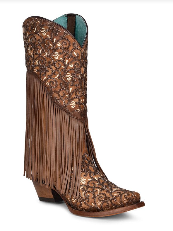 Velorosa Fringed Corral Boot