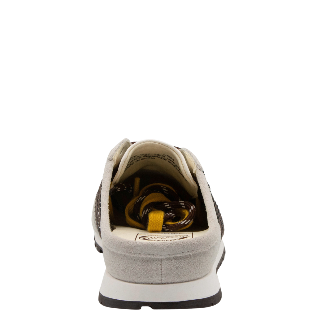 VENICE W26 in WHITE COFFEE Backless Sneakers