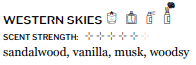 Western Skies Roll On Perfume Oil