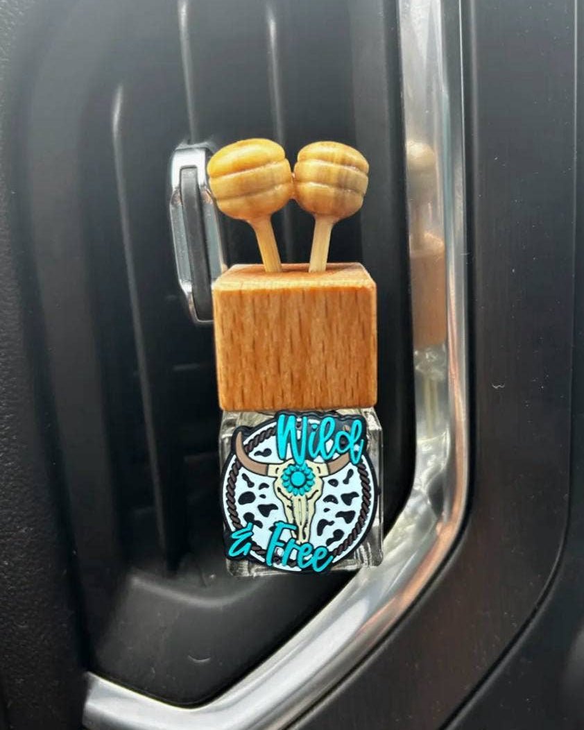 Wild and Free Vent Clip Car Diffuser in Soft Wildflower
