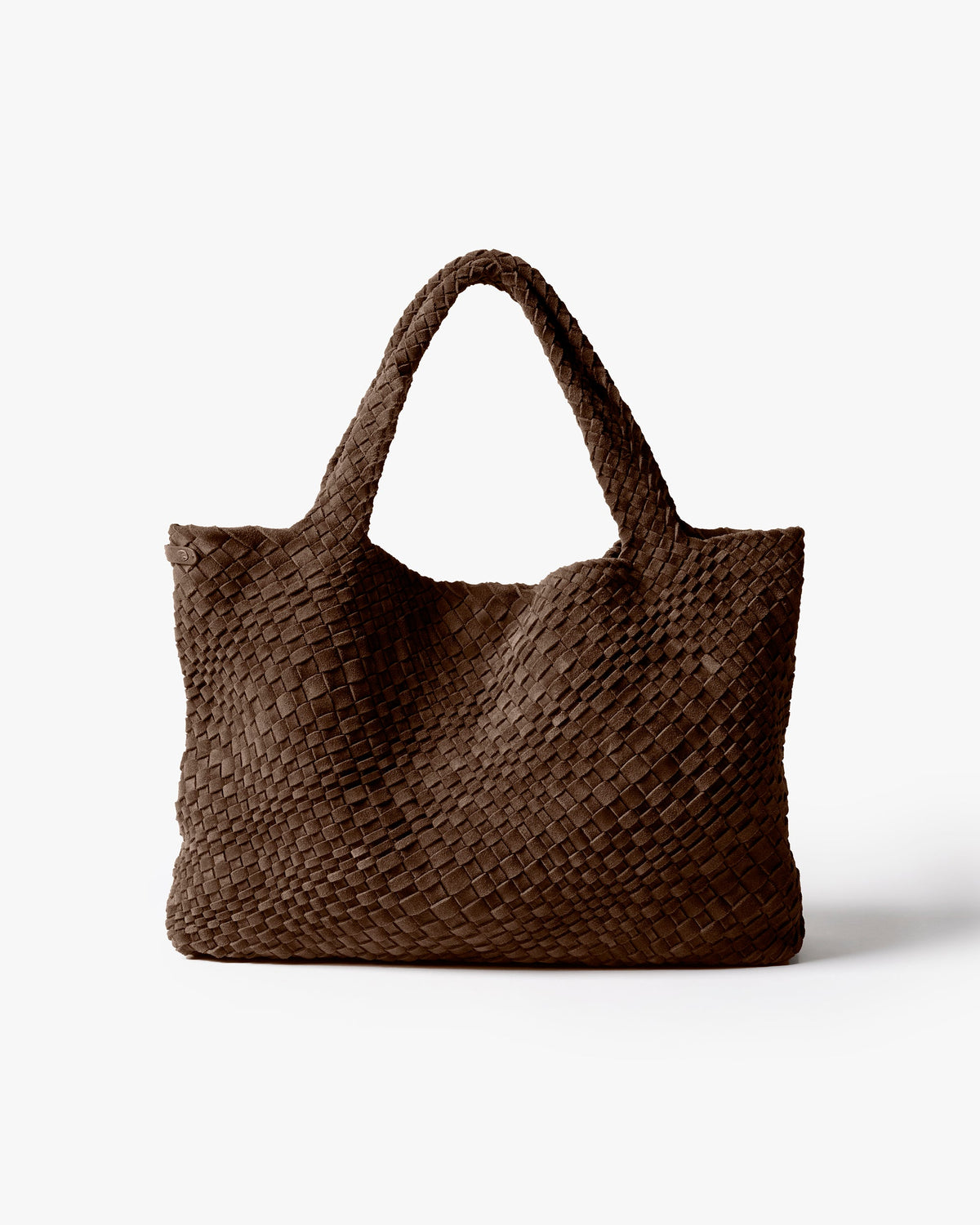 WILLET WOVEN SHOULDER BAG - Coffee
