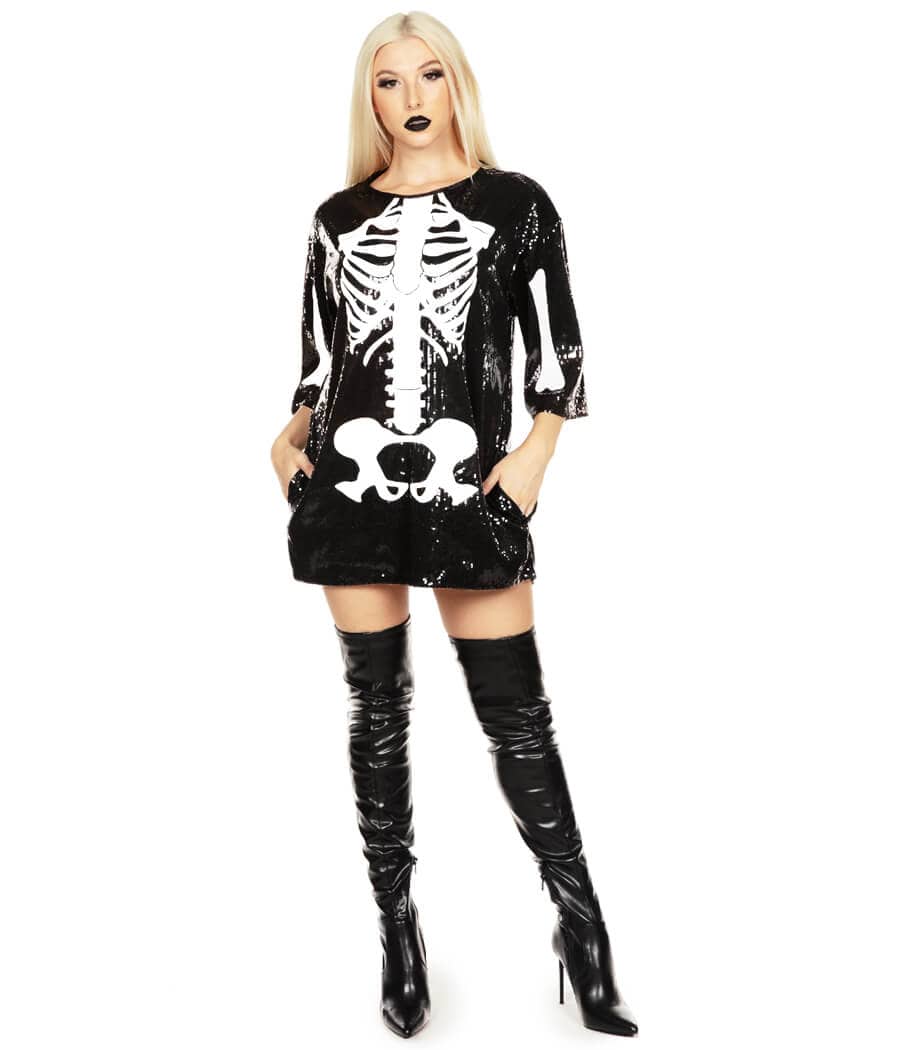 Matching Skeleton Couples Costumes