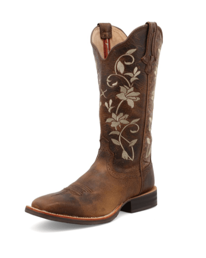 Wren Twisted X Women's 13" Ruff Stock Boot - Oiled Bomber