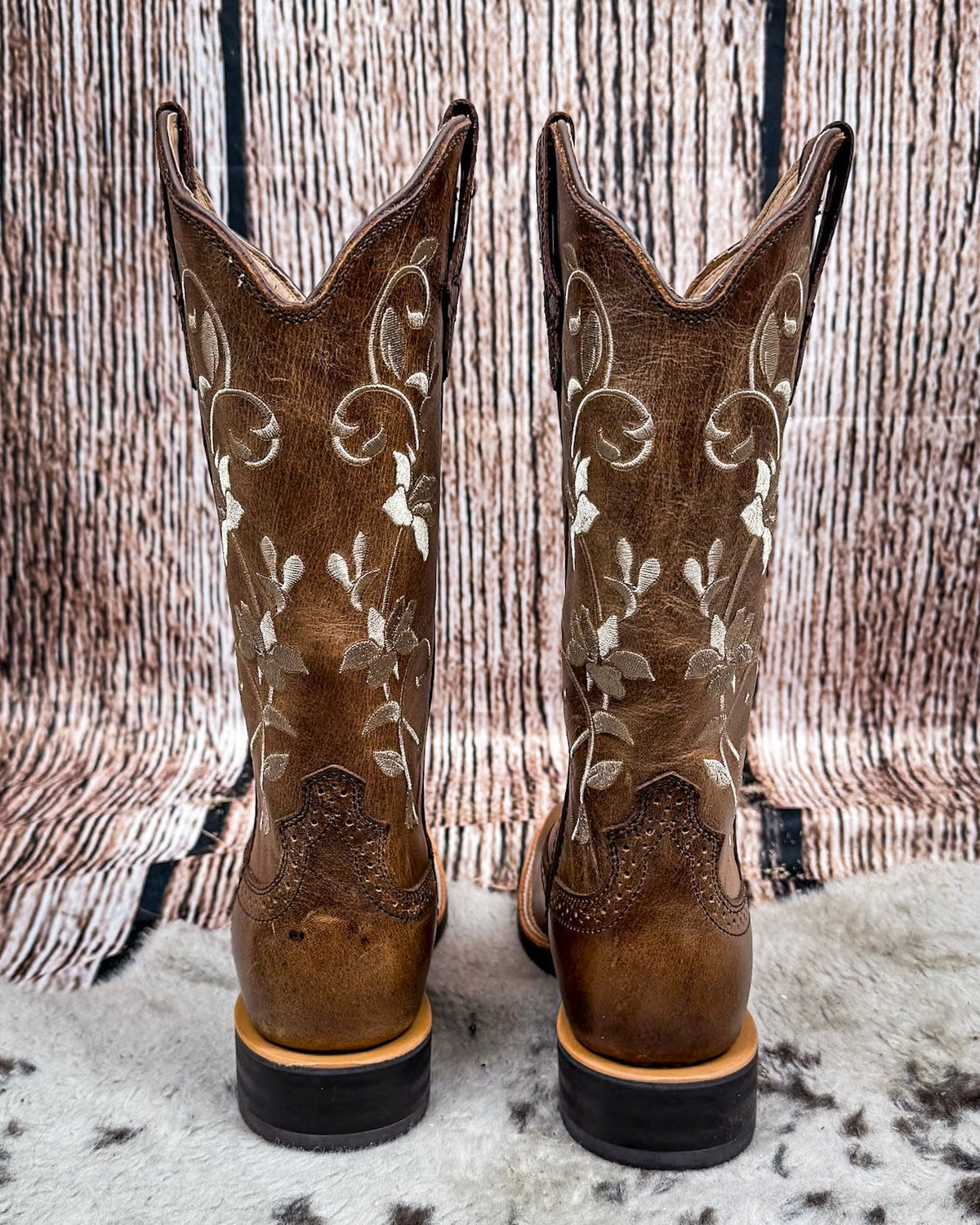 Wren Twisted X Women's 13" Ruff Stock Boot - Oiled Bomber