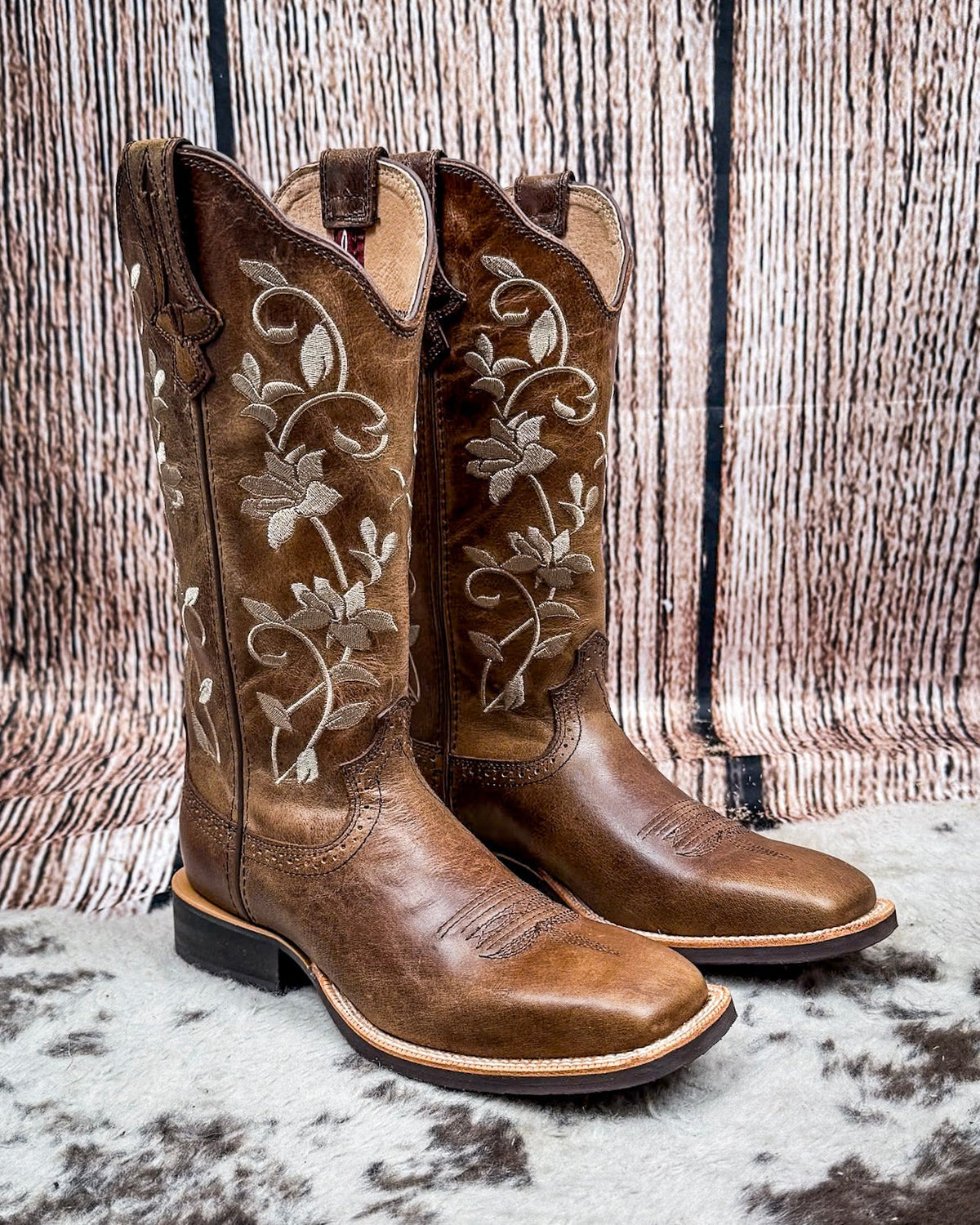 Wren Twisted X Women's 13" Ruff Stock Boot - Oiled Bomber